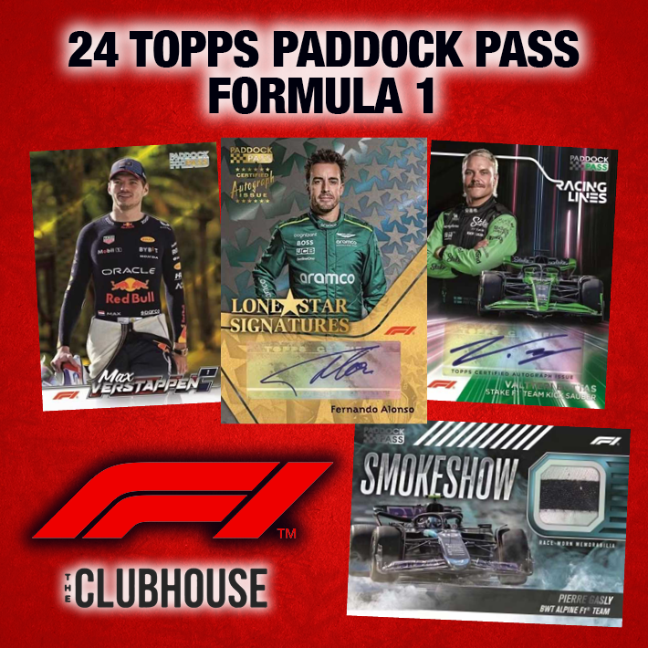 RUN IT BACK : 2024 Topps Formula 1 Paddock Pass Case RANDOM TEAM Group Break #12606