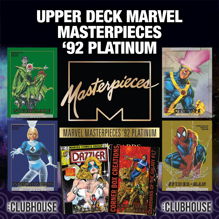 TERRIFIC TANDEM : 2024 Marvel Masterpieces '92 Platinum + X-Men Finest CARD # STYLE Group Break #13031