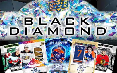 NEW RELEASE : 2024-25 Upper Deck Black Diamond Hockey 5-Box Case PICK YOUR TEAM Group Break #12681