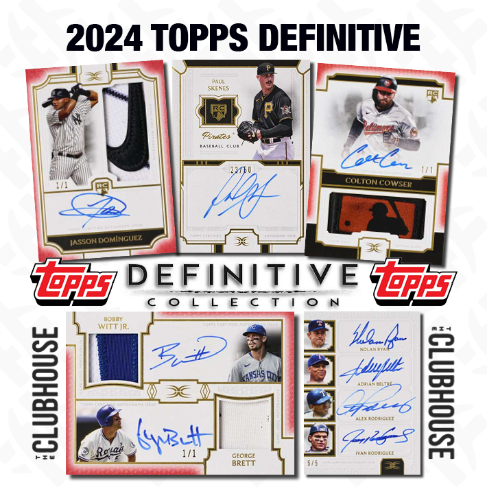 RELEASE DAY : 2024 Topps Definitive Collection Baseball PICK YOUR TEAM Group Break #12703