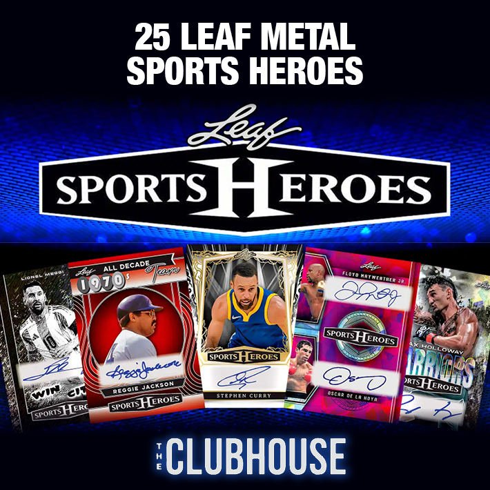 RELEASE DAY : 2024 Leaf Metal Sports Heroes Case RANDOM HIT Group Break #12720