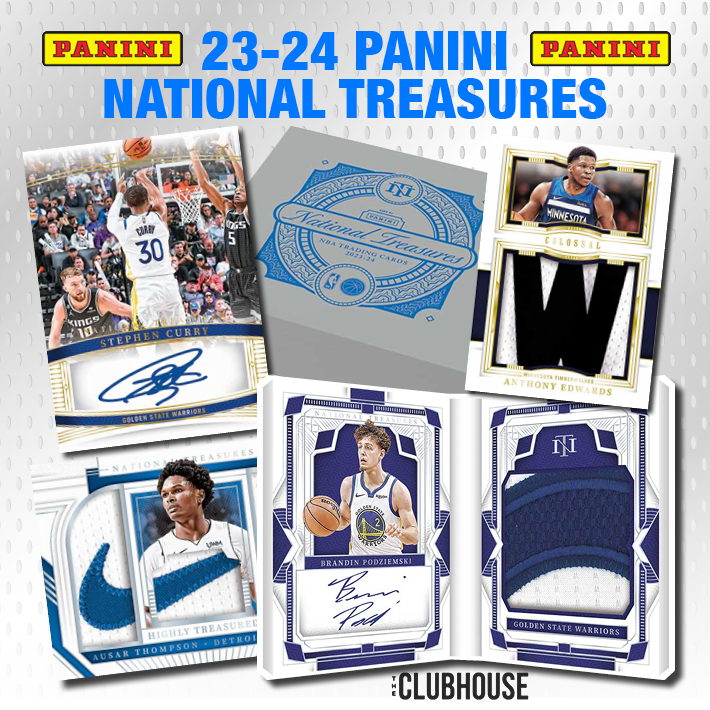 RELEASE DAY : 2023-24 Panini National Treasures Basketball 1/2 Case RANDOM DIVISION Group Break #12692