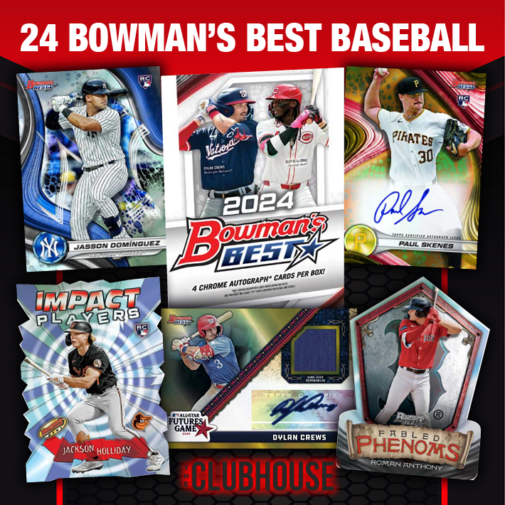 RELEASE DAY : 2024 Bowman's Best Baseball PICK YOUR TEAM Group Break #12718