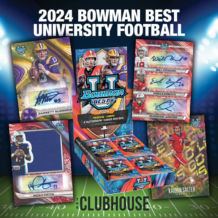 RELEASE DAY : 2024 Bowman's Best U Football Delight Case RANDOM PARALLEL Group Break #12690