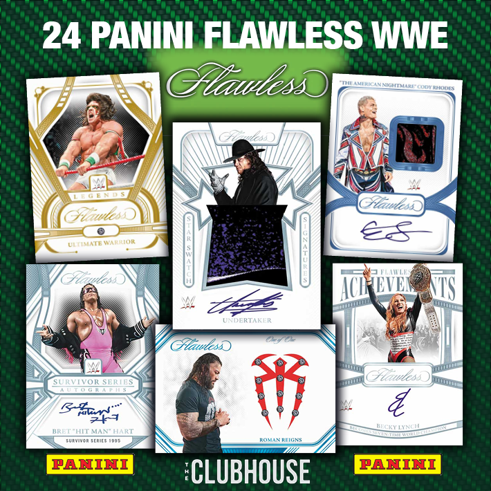 TOP ROPE : 2024 Panini Flawless WWE Hobby RANDOM SERIAL # Group Break #12687