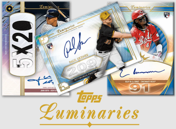 RELEASE DAY : 2024 Topps Luminaries Baseball 1/2 Case RANDOM TEAM Group Break #12674