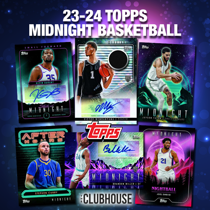 RELEASE DAY : 2023-24 Topps Midnight Basketball 1/2 Case PICK YOUR TEAM Group Break #12938 + WIN THE SPURS + UFC 313 GIVEAWAY