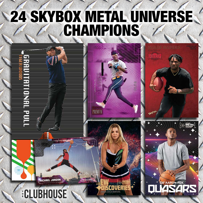 RELEASE DAY : 2024 Upper Deck Skybox Metal Universe RANDOM LETTER Group Break #12888 + UFC 313 VIP GIVEAWAY