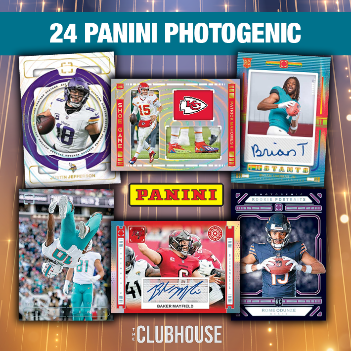 RELEASE DAY : 2024 Panini Photogenic Football 1/2 Case RANDOM TEAM Group Break #12816