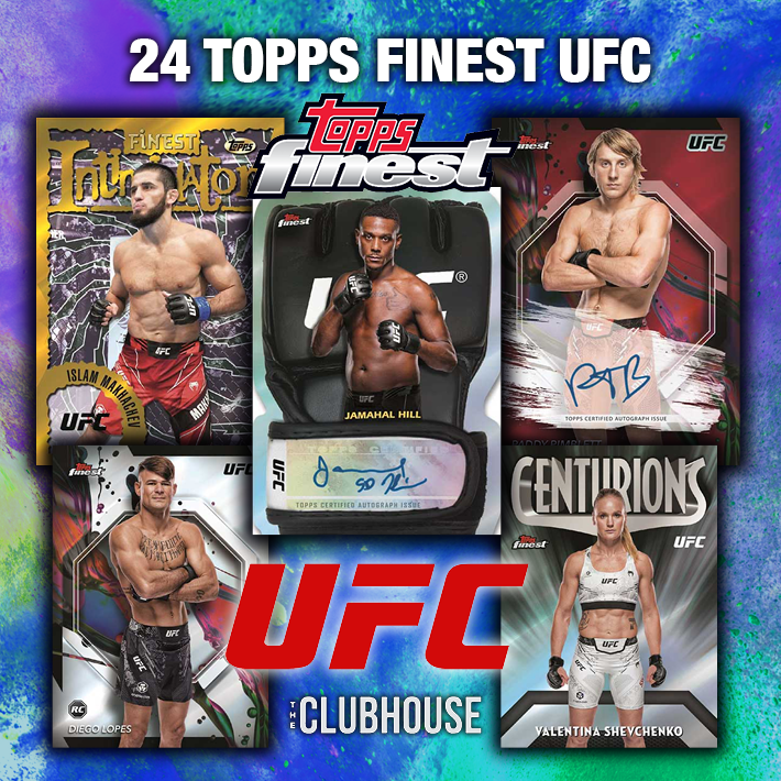 HOT RELEASE : 2024 Topps Finest UFC Case RANDOM LETTER Group Break #12877 + UFC 313 VIP GIVEAWAY BONUS DRAWING