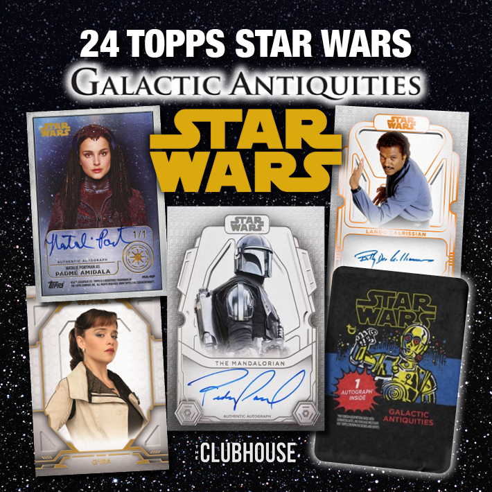 RELEASE DAY : 2024 Topps Star Wars Galactic Antiquities RANDOM CARD Group Break #12817