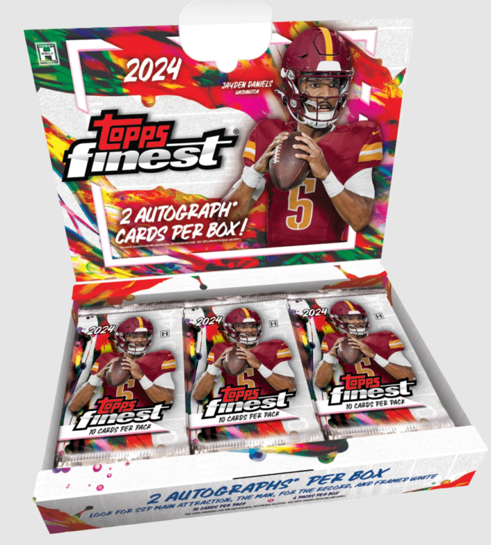 BONUS BREAK + WIN TEAMS : 2024 Topps Finest Football HOBBY Box PICK YOUR PRICE Group Break #13018 + Teams in eX Hockey #13008