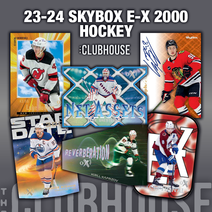 PURE NOSTALGIA + FREE BOX : 2023-24 Upper Deck Skybox E-X 2000 Hockey Case PICK YOUR TEAM Group Break #13008 + FREE BOX GIVEAWAY + DOUBLE MINOR GIVEAWAY