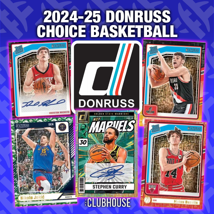 THE PERFECT PAIR : 2024-25 Panini Donruss CHOICE & HOBBY Basketball PICK YOUR TEAM Group Break #13077 + COURTSIDE GIVEAWAY