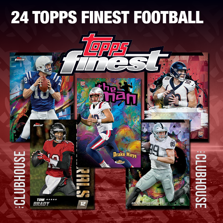 HOT AS #&$^% : 2024 Topps Finest Delight Football Case PICK YOUR TEAM Group Break #13009