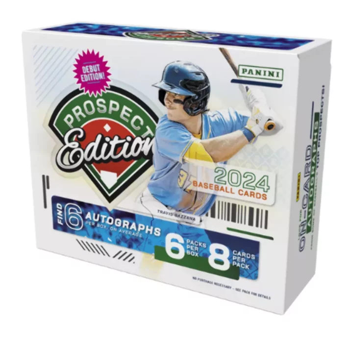 CRAZY CHECKLIST : 2024 Panini Prospects Edition Baseball 1/2 Case RANDOM TEAM Group Break #12983